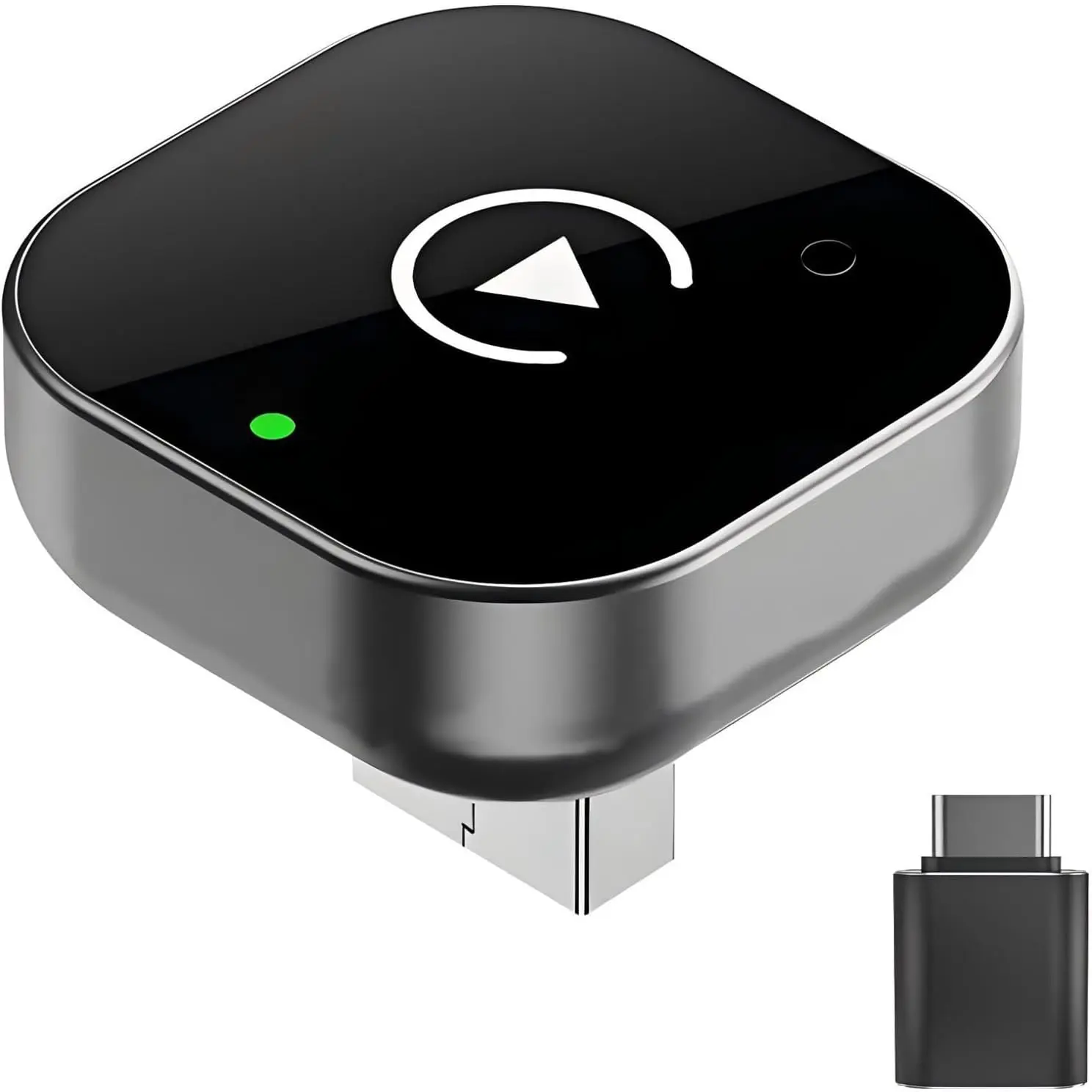Halloween Sale! Wireless CarPlay Adapter, 2026 Upgraded Wired-to-Wireless for CarPlay & Android Auto (Android 11+), 98% Car Compatible, 50% Smaller Fit, Mini USB Design with USB-C Extension, Bluetooth 5.2, Plug & Play, Stable Connection, 0 Latency