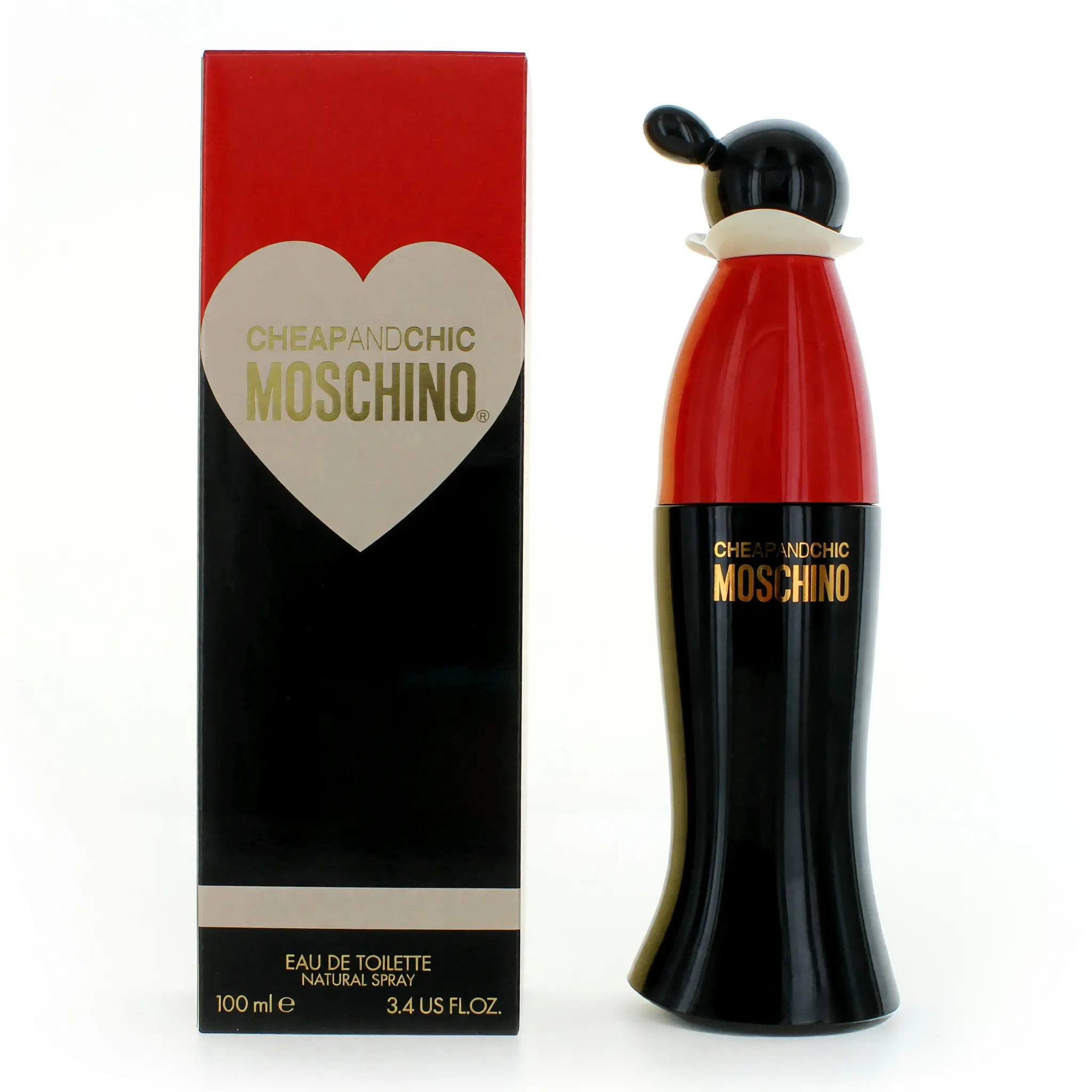 Cheap & Chic by Moschino, 3.4 oz EDT Spray for Women Body Scent Fragrance