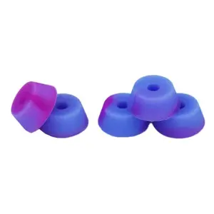 Bubble Bushings Pro Duro Series - Multiple Durometers - Pink and Blue Swirl