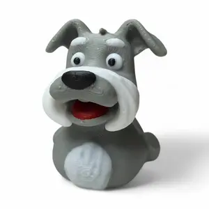 Schnauzer Duck – 3D-Printed Duck with Fluffy Beard & Loyal Pup Vibes
