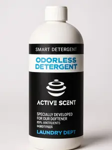 Active Scent | ODORLESS SMART LUXURY LAUNDRY DETERGENT - Ultra-Clean Fragrance-Free Formula for Scent Layering with Luxury Softeners 32 fl oz