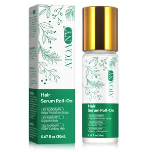 Atoany Hair Serum Roller, Nourishing Scalp Care, Volumizing Formula, Suitable for Dry Damaged Hair, Liquid Form, 1 Milliliter