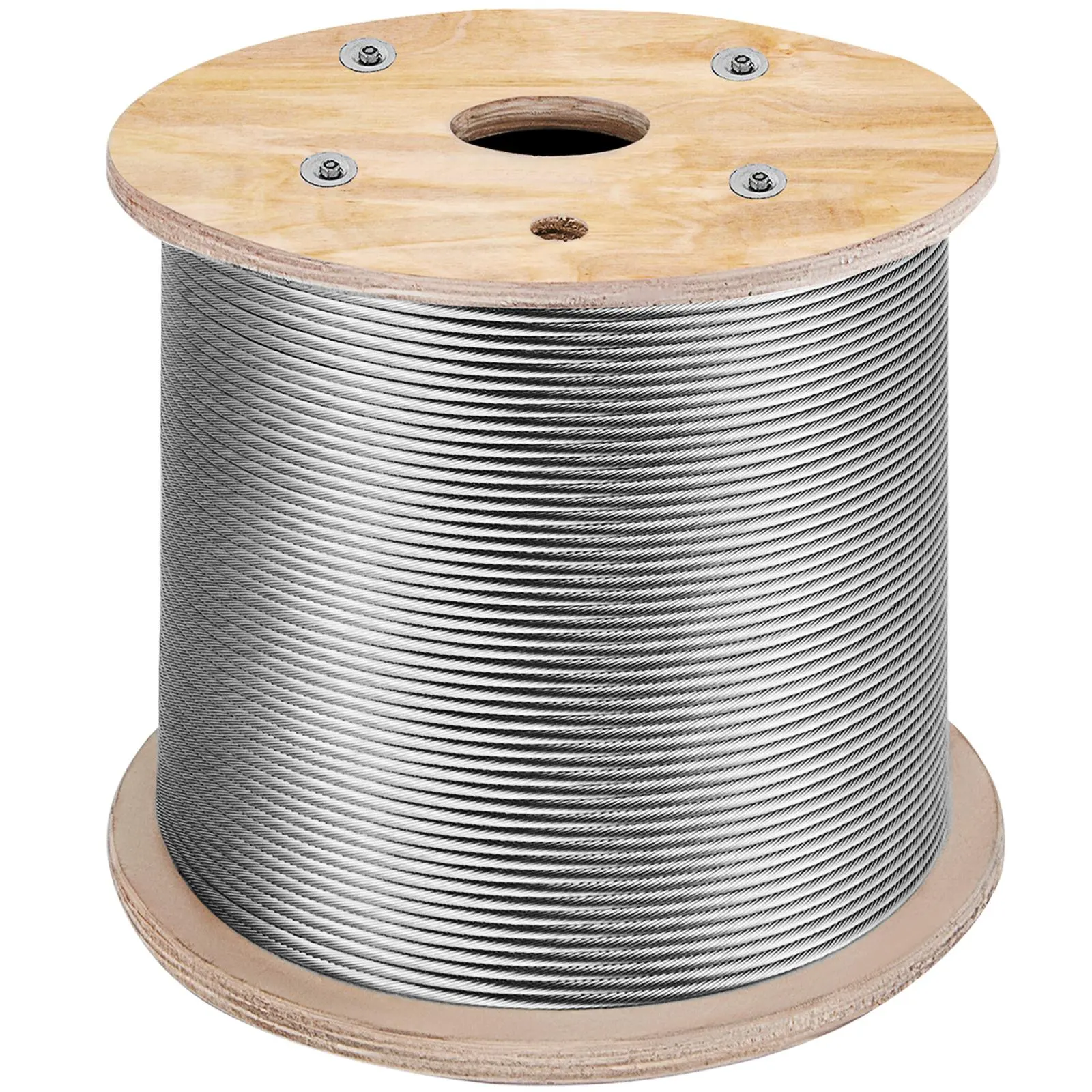 【summerfinds】T316 1x19 Stainless Steel Cable 1/8" Cable Rail Wire Rope Aircraft Cable 500FT