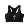 Gothic Cross "Gym" Sports Bra