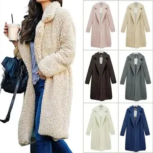 2025 Autumn/Winter New Women’s Long-Sleeve Collared Wool Blend Jacket — Best-Selling European Fashion Jacket