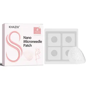 KHAZIX Nano Microneedle Patch, Ultra-Thin & Gentle Skin Care Patch, 4 Patches Pack, Single Item, Made in China