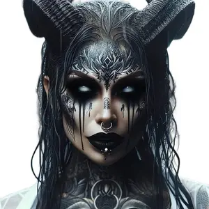 Dark succubus , wall art Decor
