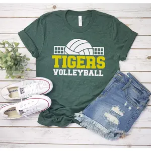 "breathable Moisture-Wicking Volleyball Jersey Shirt For Women/men - Customizable Team Colors And Designs"