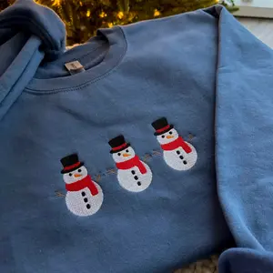 Fancy Snowmen Crewneck