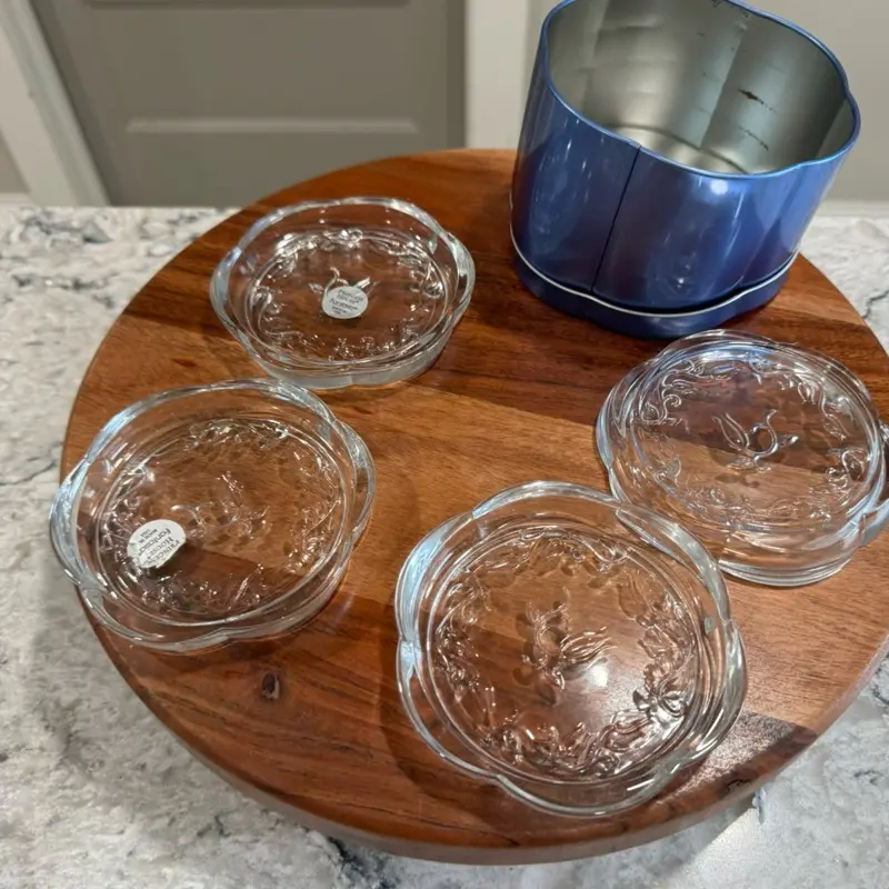 Juego de 4 porta vasos linea Fantasia