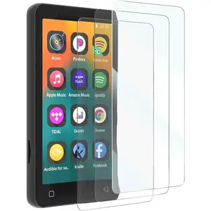 Tempered Glass Screen Protector for G1 G3 Mp3 Player, Anti-Scratch, 9H Hardness,  Clear, Bubble Free with Easy Installation Kit, 3 Pack