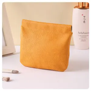 4-Piece Set:Viral TikTok Squeeze Pouch Collection - Minimalist Waterproof Self-Closing Mini Pocket Bag Set