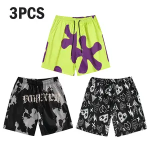 Men's Active Shorts Basketball Shorts with Drawstrings 2 Pockets Lightweight Plain Casual Gym Shorts Hip Hop Harem Multi Colors summer