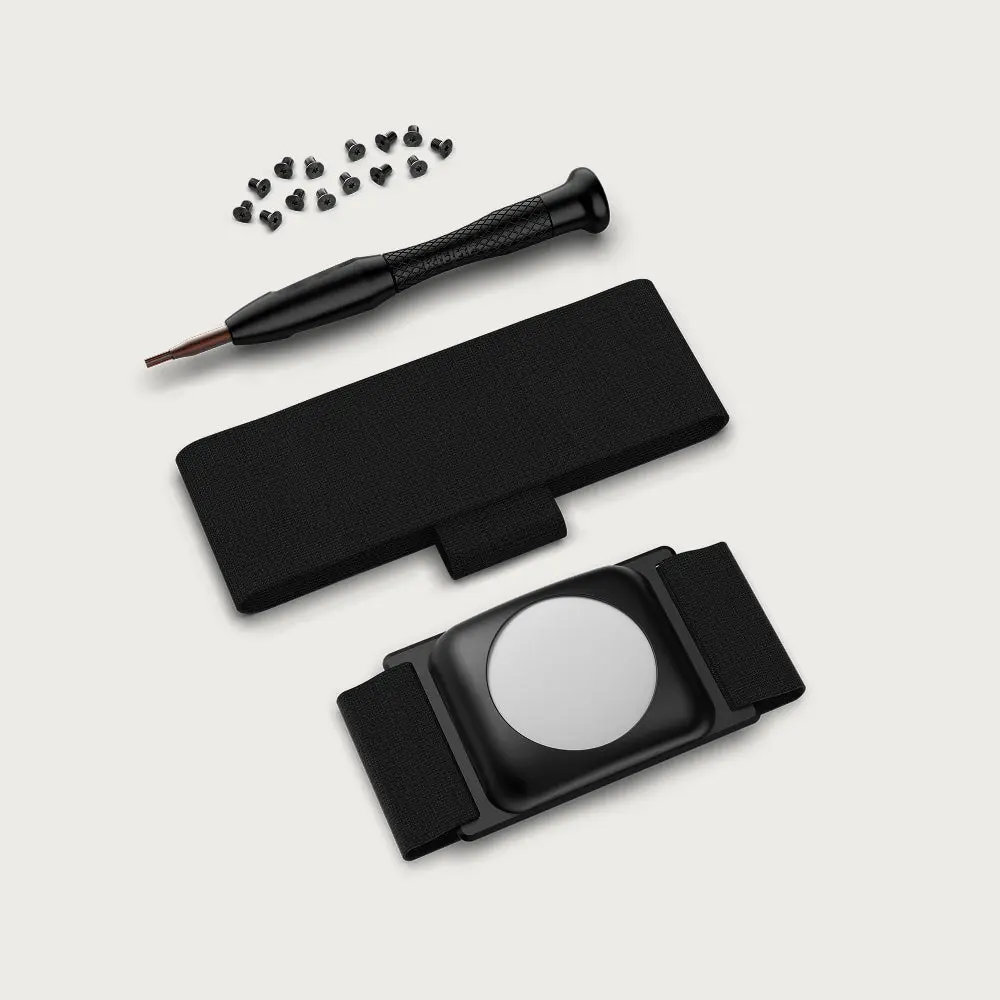 AirTag Cash Strap Set - Black
