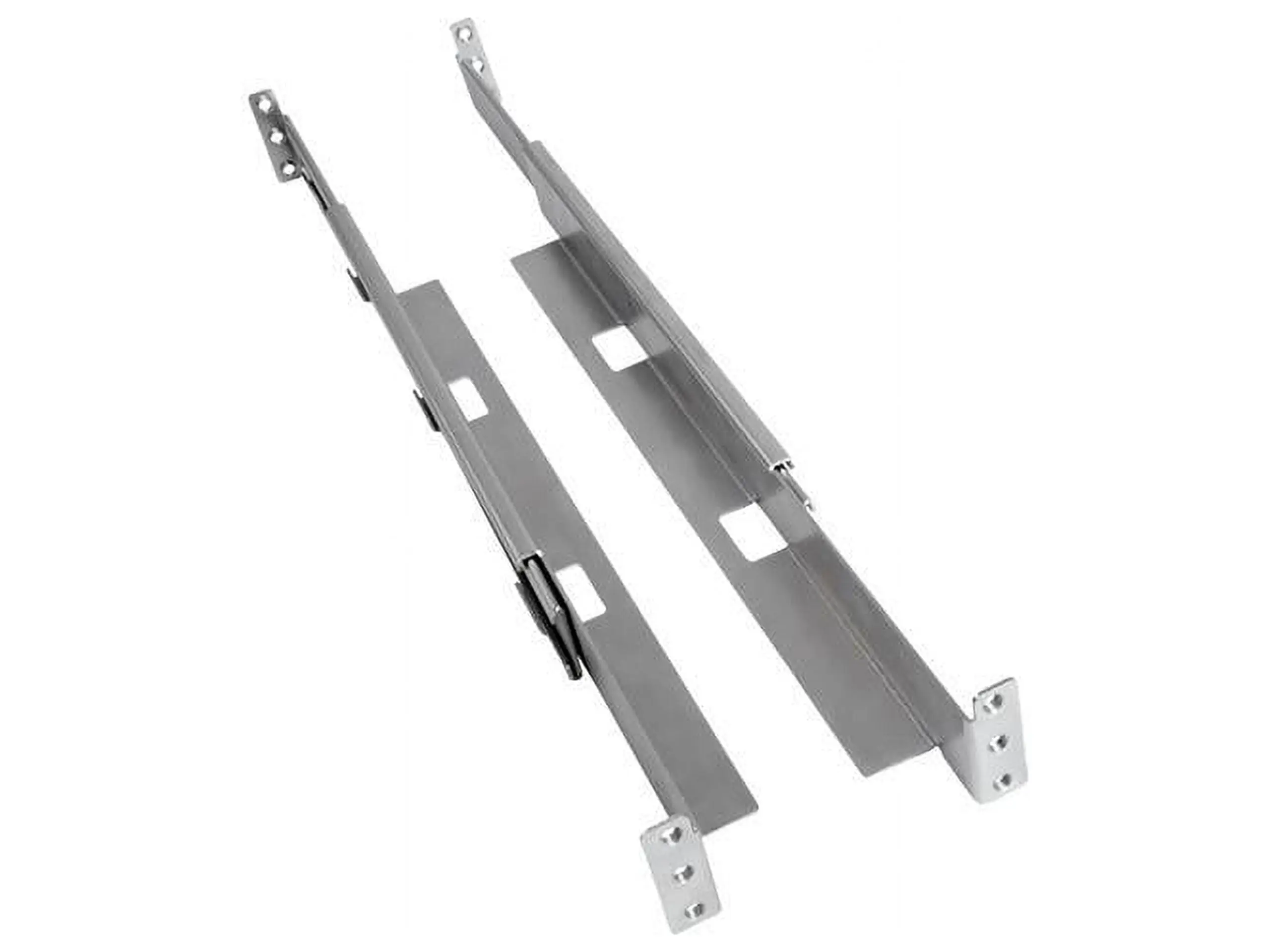 Tripp Lite 4POSTRAILKITWM Metal 1U 4-Post Wall-Mount Rack Kit with 1-Layer Adjustable Shelf, 150lbs Max Capacity, 2 Rails, Easy-Installation Home Supplies Shelving Solution