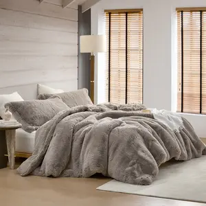 1250 Chunky Bunnies - Coma Inducer Oversized Comforter Set - Taupewood