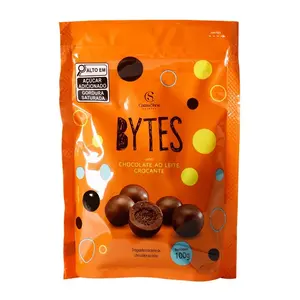 Cacau Show Drageado Bytes ao Leite Crocante 100g