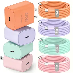 PD 45W Samsung USB-C Super Fast Charger, Wall charger with a 10-foot extra-long, durable USB-C charging cable, compatible forSamsung Ultra16/S26+/S25+/S25/S24/S23/S23+/S22/S22+/S21 Ultra/S20, for iPhone 17Pro Max/16Pro Max, and others