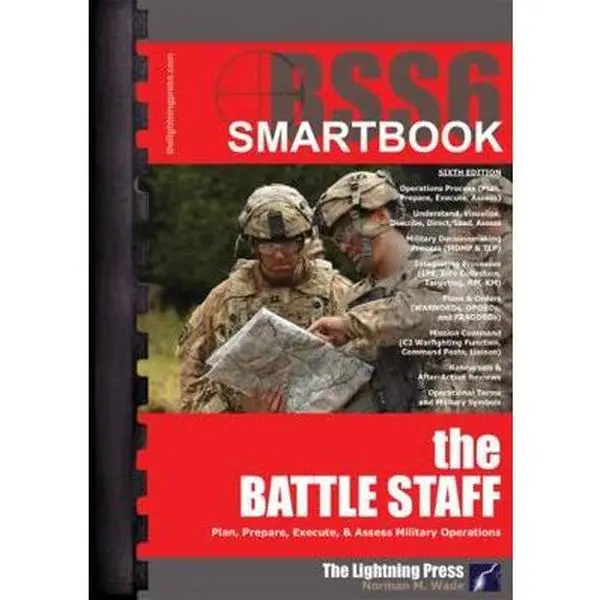USED-BSS6: The Battle Staff SMARTbook, 6th Ed. by Norman M. Wade (Plastic Comb)