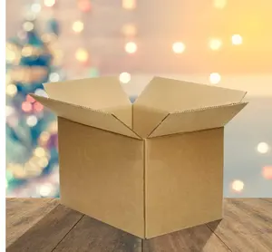 Shipping Boxes Mailers 8x6x4 inches Corrugated Cardboard Small Packing Kraft Moving Mailing Box, Pack of 25