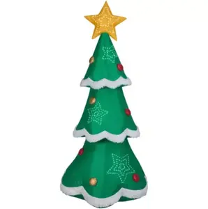 7.5 Foot Tree Light Up Christmas Inflatable Lawn Decoration