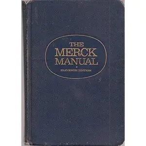 USED Book - The Merck Manual of Diagnosis and Therapy Eleventh Edition by Lyght, Charles E. (Hardcover) - english