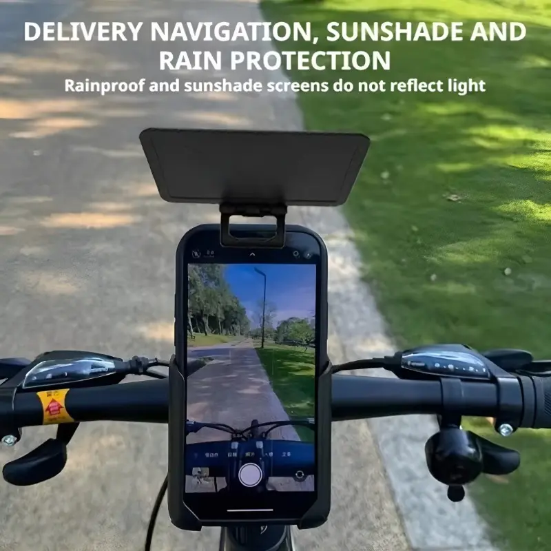 Versatile Foldable Multi-Angle Sun Visor with Anti-Glare Design - Universal Fit, Ideal for Outdoor Activities, Cycling, Camping, and Travel