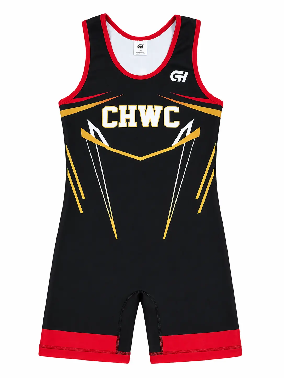 CHWC FRECO Singlet - Black/Red