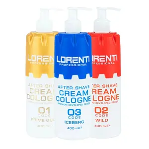 Lorenti Cream Cologne 400ml - 2-in-1 Aftershave, Skin Regenerating & Refreshing
