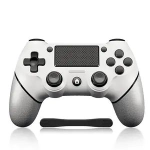 【STARONE】 PS4 controller gray and white classic. PS4 wireless controller, wired P-4 Pro controller with paddles, P-4 controller accessories, P-4 accessories perfect adaptive complete version