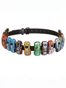 Colorful Car Belt, DIY Hip-Hop Style, Unique Fashion, Versatile Jeans Waist Chain, New 2026 Model, Single Piece Pack