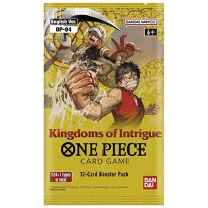 Op04 Booster Pack English One Piece Kingdoms of Intrigue