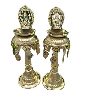 panas nepali oil lamp. Decor statue figurine