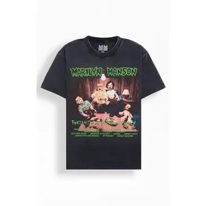 PacSun Men's Marilyn Manson T-Shirt - Multicolor