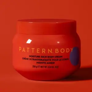 PATTERN Beauty Moisture Rich Body Cream | Hyaluronic Acid & Shea Butter, Plumping & Deep Hydration, 8 oz