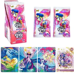 Offical MLP Gen4 Moon Collectible Cards Tcg Booster Packs Sleeved Mystery Packs for Collectors