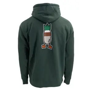 Mallard Logo Script Heavyweight Greenhead Hoodie