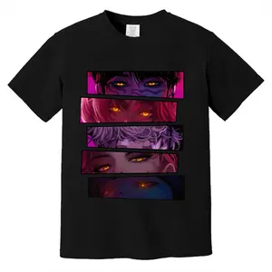 Mystic Eyes Graphic T-Shirt | Dark Anime Inspired Streetwear Tee | Cool Unisex Casual Top for Fans