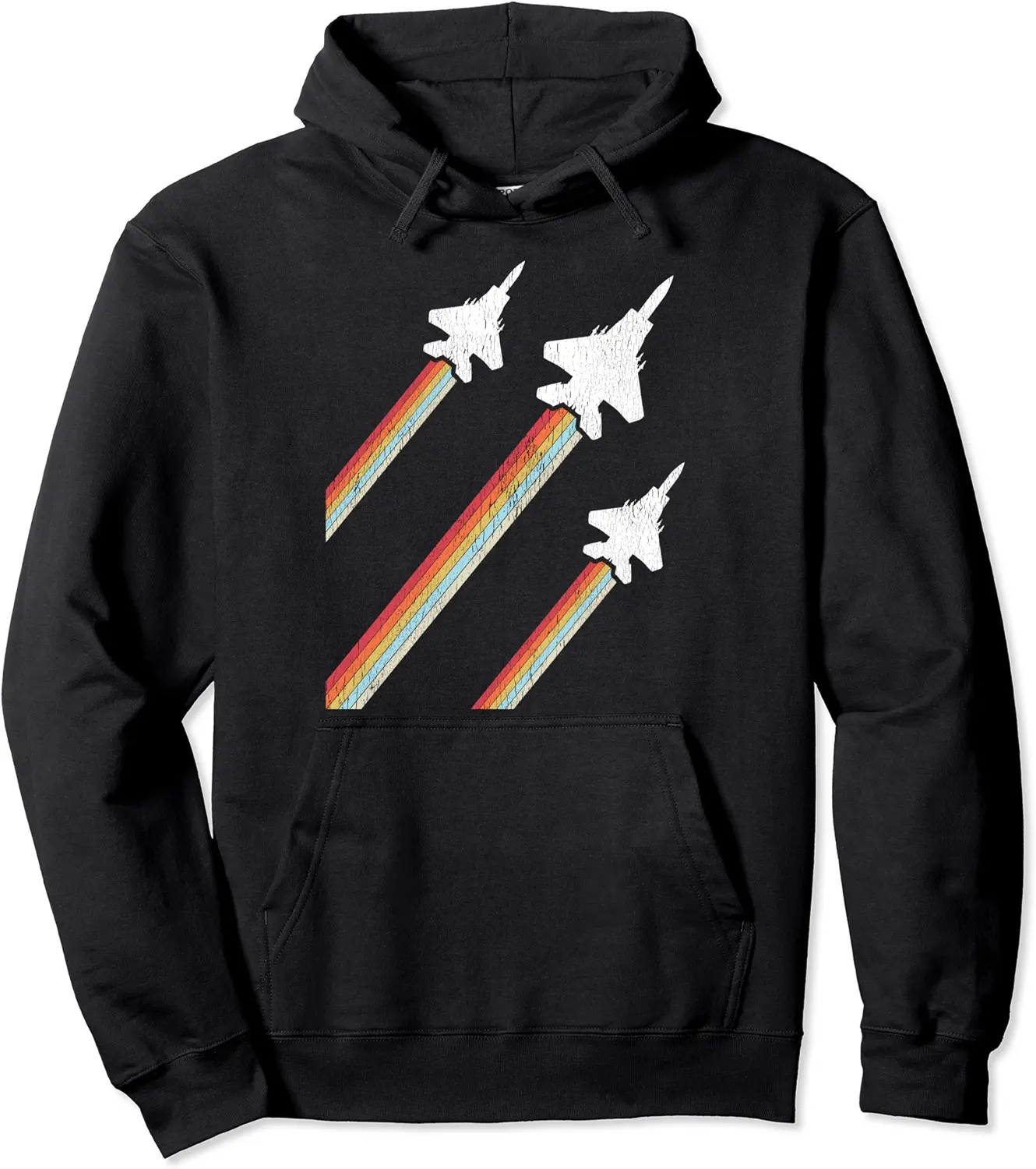 80s Retro F22 Fighter Jet F18 Hornet Stealth Fighter Pilot Pullover Hoodie - Salvadorata Shop 34B09CWN7PTJ
