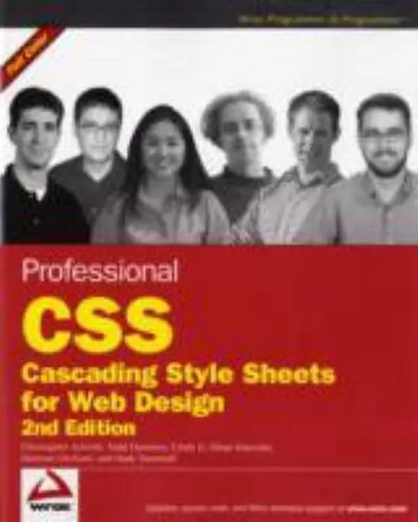 USED Book - Professional CSS: Cascading Style Sheets for Web Design by Christopher Schmitt (Paperback) - english