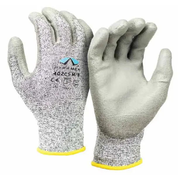 Pyramex GL402C5 13 Gauge HPPE Polyurethane Gloves 1 Pair