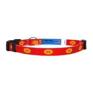 Cat Collar with Kyrgyzstan Flag | Great For National Holidays, Festivals, Parades, Sporting Events, Pride Events