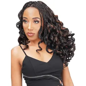Zury Sis Pre-Stretched Crochet Braid - FRENCH CURL BRAID 24" 10X