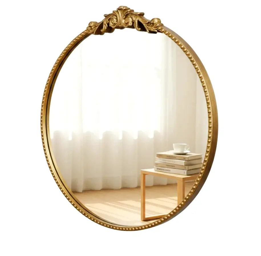 ikea ramebo gold mirror review - TikTok Shop