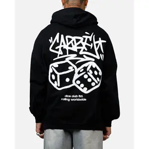OUI STUDIO Carre Rolling Worldwide Hoodie Black ew9898lxznm0