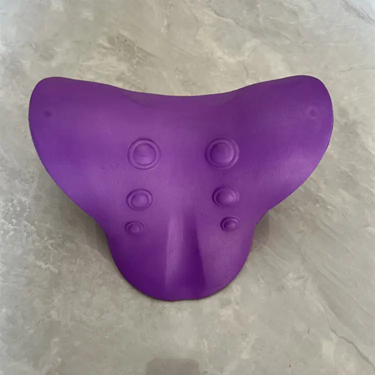 C type pillow purple