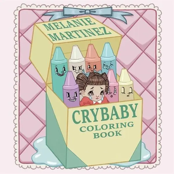 Used Cry Baby Coloring Book - Melanie Martinez, Coloringbook & Activity Books, Parental Advisory, Softcover Paperback for Easy Handling (English), Illustrated Activity Book, Themed Coloring Books