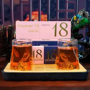 Forever 18 Tea Blue&Pink  (90g  3g×3packs×10 boxes)(red dates, wolfberry,Shoumei white tea)  (Shoumei white tea, black wolfberry, astragalus)