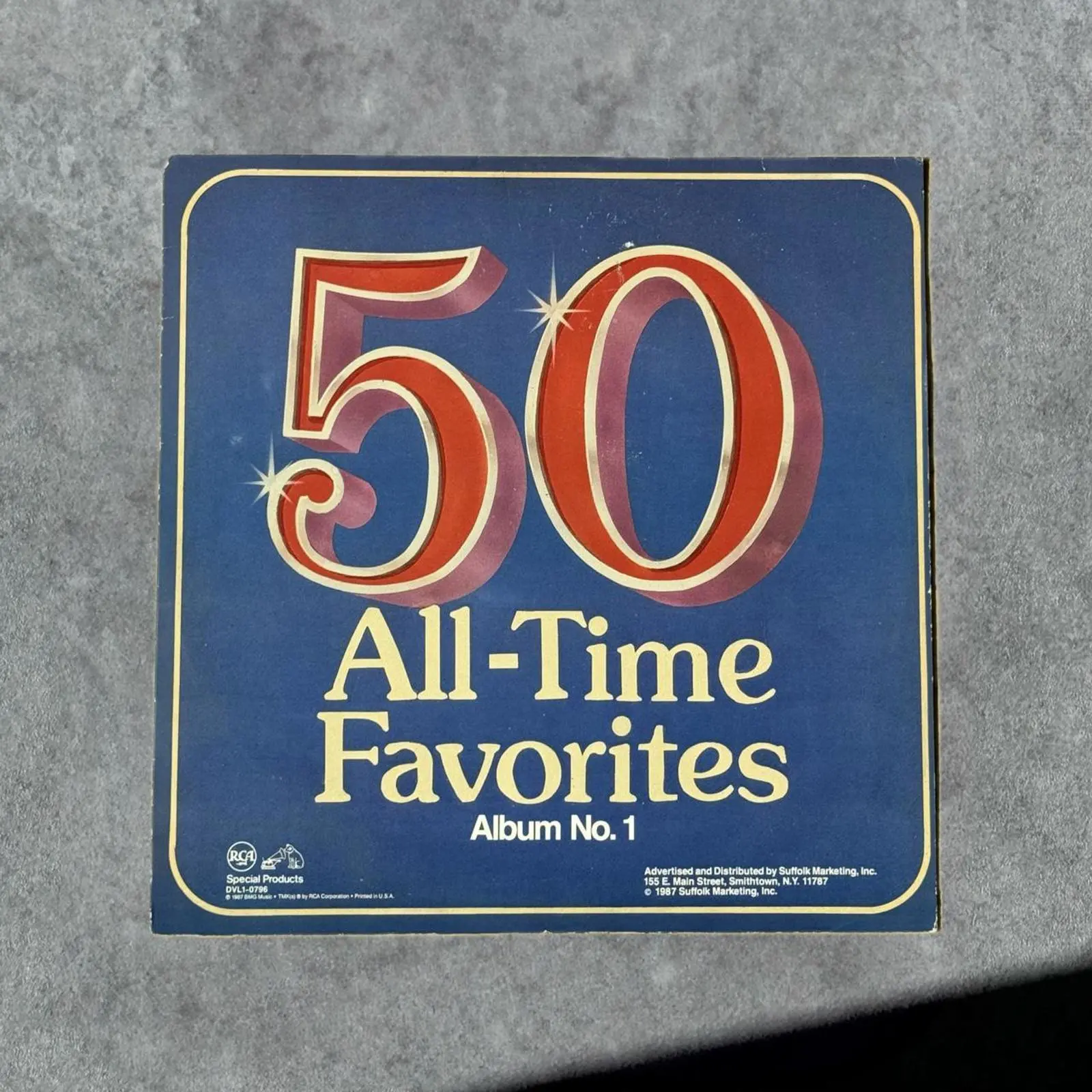 “50 All-Time Favorites” Vintage Record Vinyl