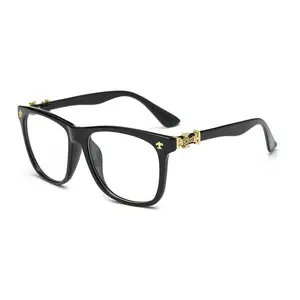 New Square Eyeglasses Frames, Unisex Light Luxury Retro Business Glasses, Elegant Minimalist Fashion Eyewear, Ideal Daily Wear & Photo Props, Great Gift for Men & Women
